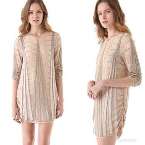 Parker Art Deco Beaded Dress